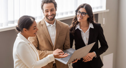 group of people standing