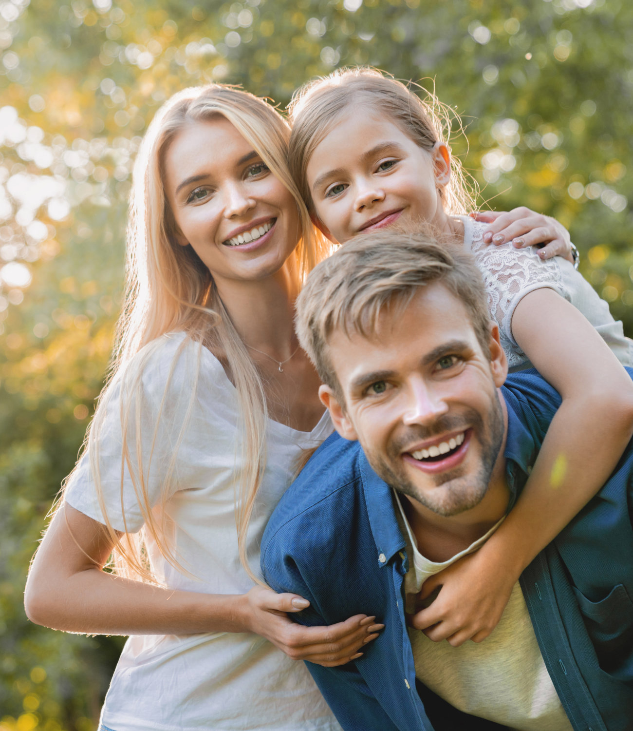 group of people smiling