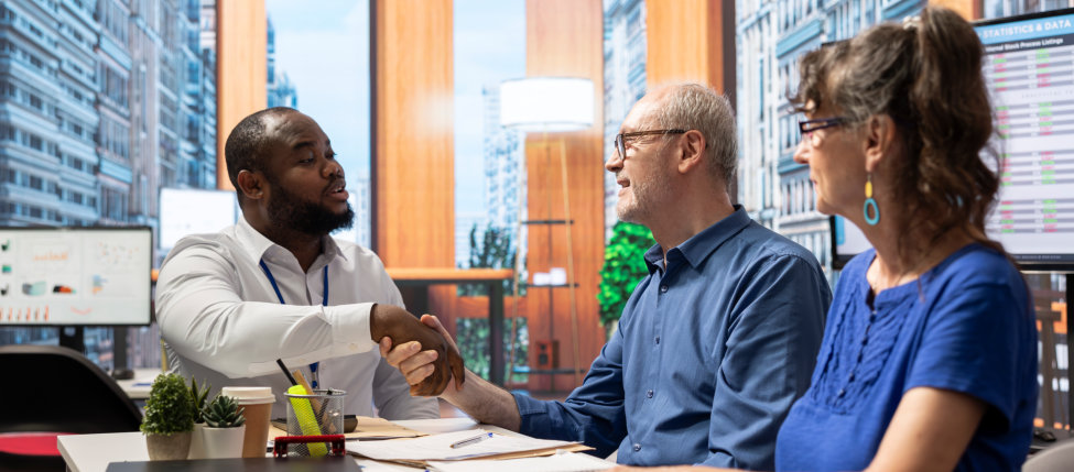 group of people sitting